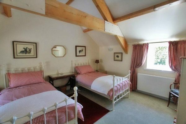 A bedroom at Lavender Cottage